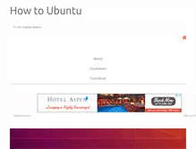 Tablet Screenshot of howtoubuntu.org
